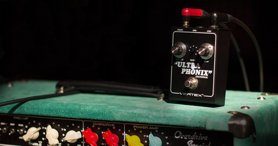 Vertex Ultraphonix, un pedal diseñado para recrear el overdrive de